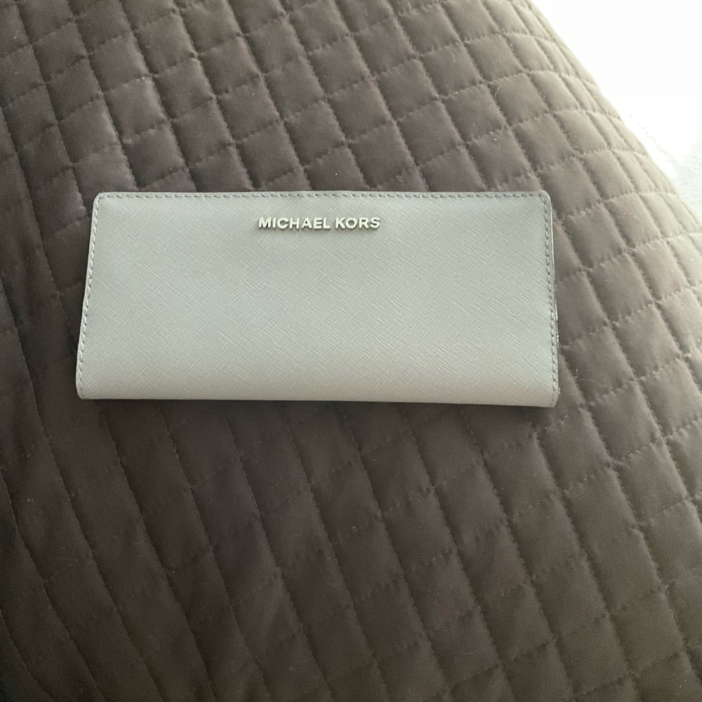 Michael Kors purple wallet